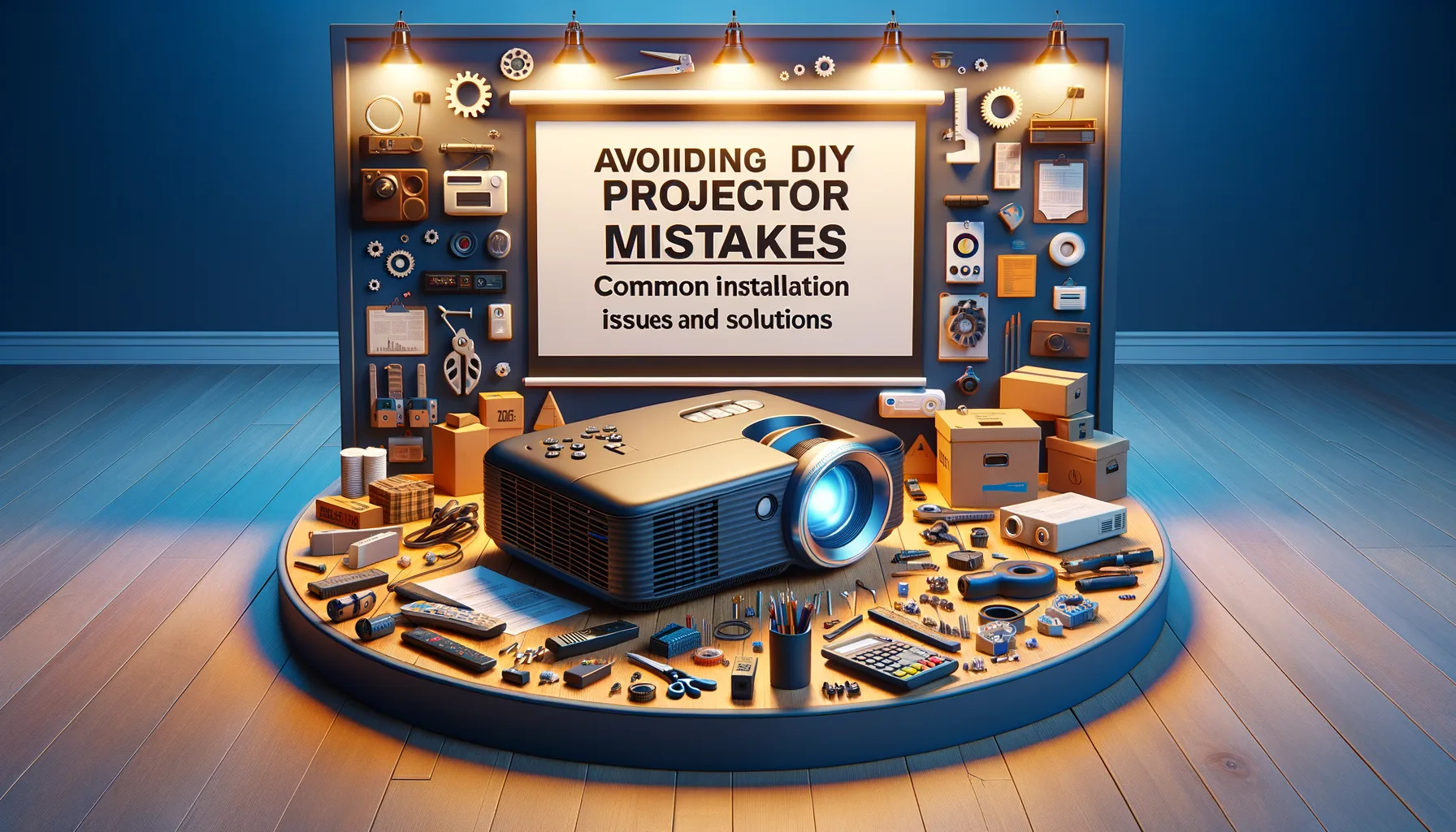 Beamer DIY Fehler vermeiden: Die haeufigsten Installationsprobleme und Loesungen
