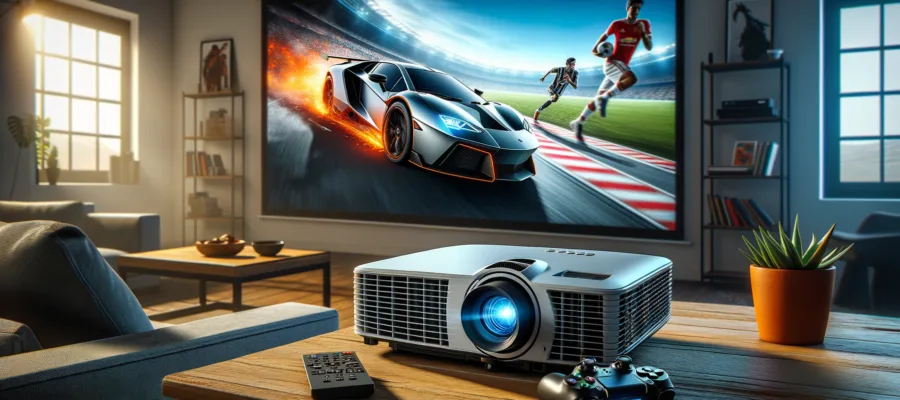 Beamer fuer Gaming und Sport: So findest du den perfekten Projektor fuer schnelle Action