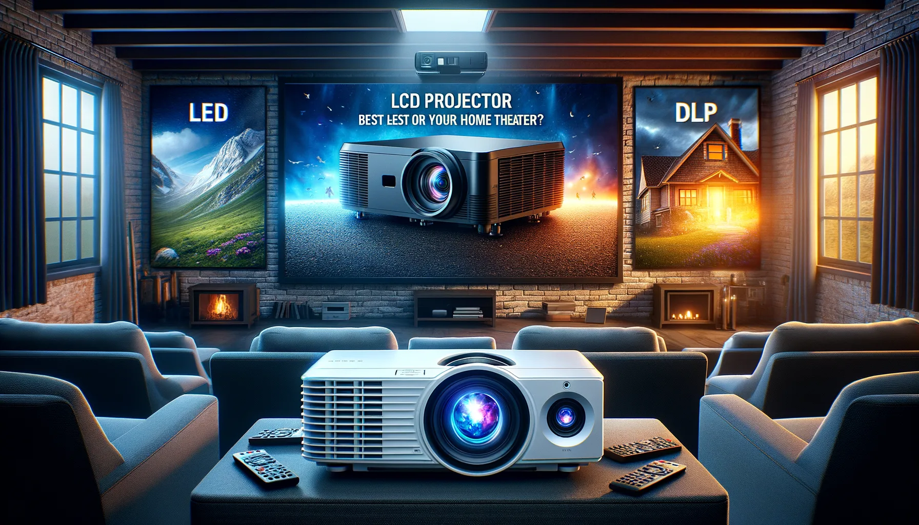 LED, LCD oder DLP Beamer: Welche Technik passt am besten fuer dein Heimkino?