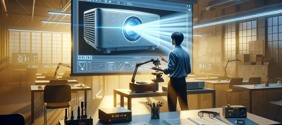 Wie Sie den Beamer richtig fokussieren und scharfstellen