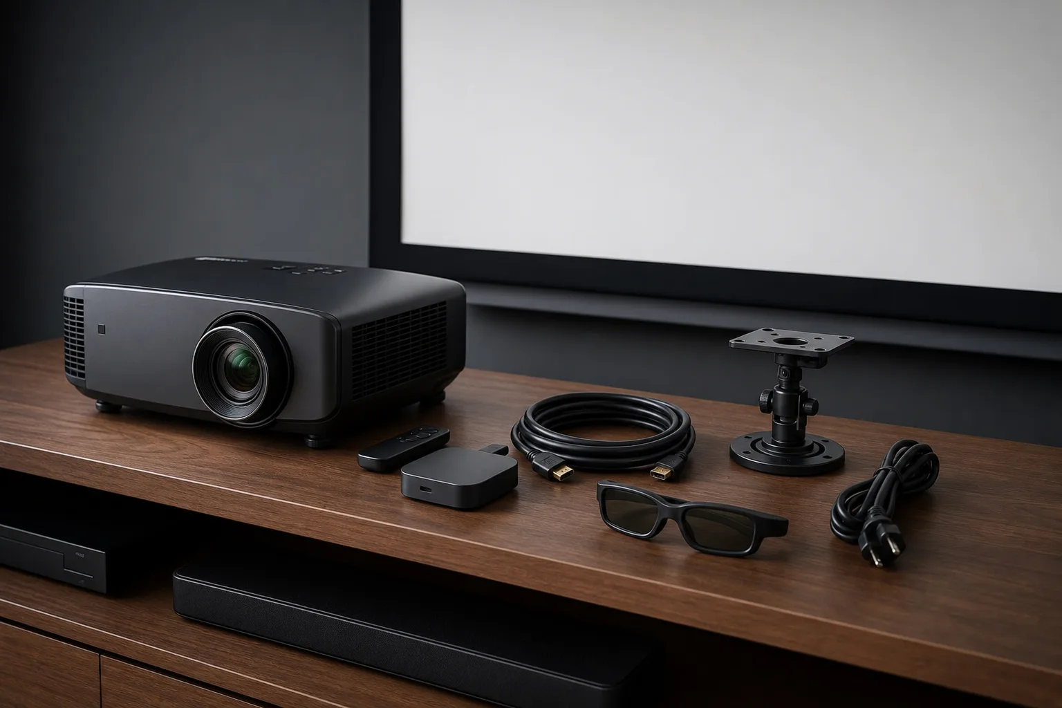 Beamer Zubehoer und Extras: Must-Haves fuer dein perfektes Heimkino Setup